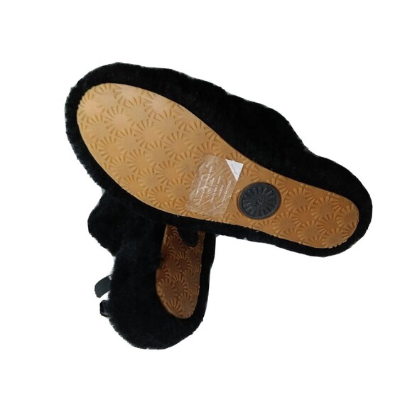 UGG Fluff Yeah Slide Black Sandals Women's Size 8 Shoes Black - Picture 10 of 11